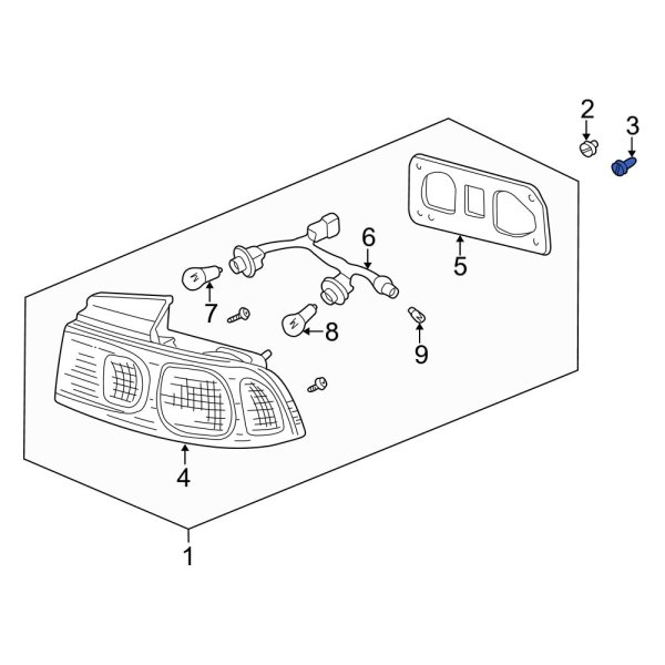 Tail Light Grommet