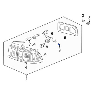 Acura OE - Rear Side Marker Light Bulb
