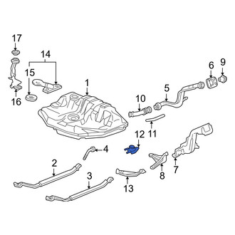 Acura OE - Fuel Tank Vent Valve