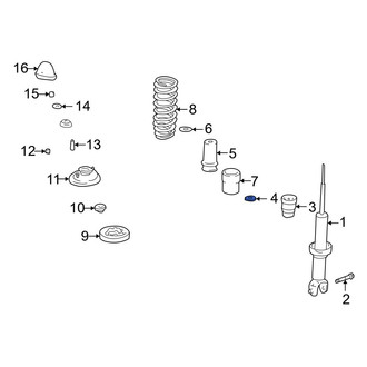 Acura OE - Lower Suspension Strut Washer