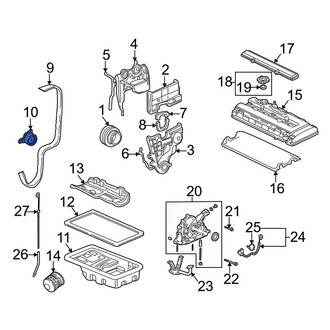 Acura OE - Engine Timing Belt Tensioner