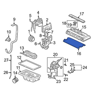 Acura OE - Engine Valve Cover Gasket