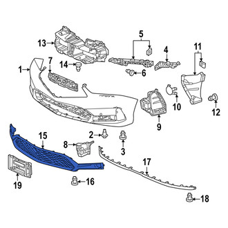 Acura OE - Front Lower Grille