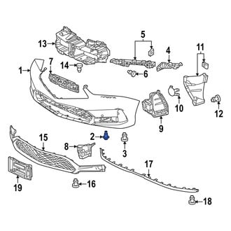 Acura OE - Bumper Cover Bolt