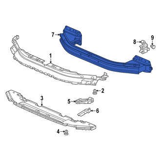 Acura OE - Front Bumper Impact Bar