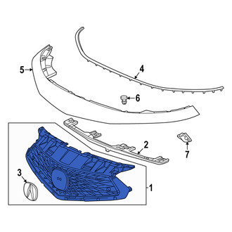 Acura OE - Front Lower Grille