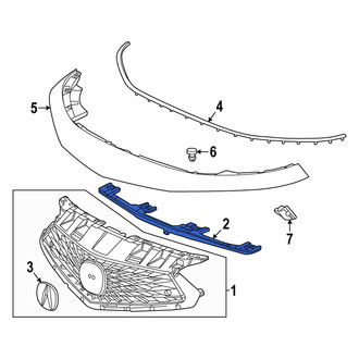 Acura OE - Front Grille Reinforcement