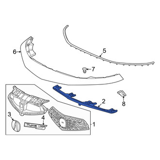 Acura OE - Front Grille Reinforcement