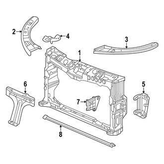 Acura OE - Radiator Support