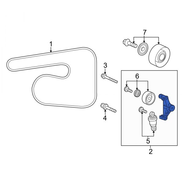 Accessory Drive Belt Tensioner Assembly