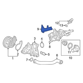 Acura OE - Engine Coolant Thermostat Housing Gasket