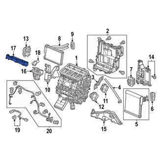 Acura OE - Front Left Outer Instrument Panel Air Duct