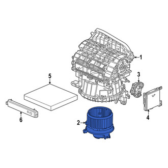 Acura OE - HVAC Blower Motor Assembly