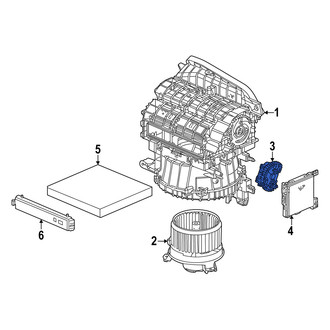 Acura OE - HVAC Blower Motor Assembly