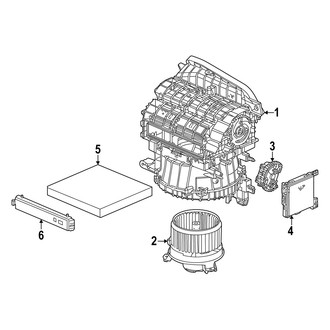 Acura OE - Air Conditioner & Heater - Blower Motor & Fan