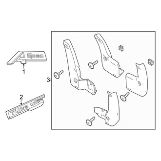 Acura OE - Fender - Exterior Trim (A-Spec)