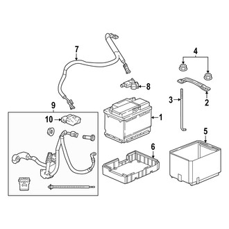 Acura OE - Electrical - Battery