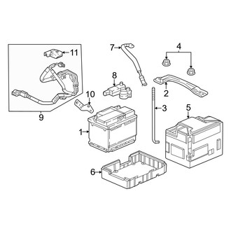 Acura OE - Electrical - Battery