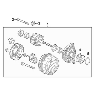 Acura OE - Electrical - Alternator (2.0L)