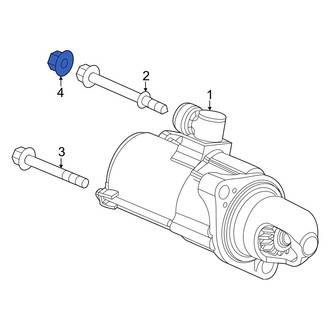 Acura OE - Starter Nut