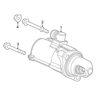 Acura OE - Electrical - Starter (2.0L)