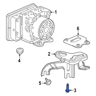 Acura OE - ABS Modulator Bolt