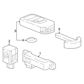 Acura OE - Electrical - Keyless Entry Components (2.0L)