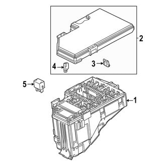 Acura OE - Electrical - Fuse & Relay (Engine Compartment)