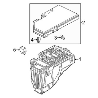 Acura OE - Electrical - Fuse & Relay (Engine Compartment), (2.0L)