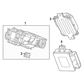 Acura OE - Electrical Components (Instrument Panel Compartment)