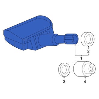 Acura OE - Tire Pressure Monitoring System (TPMS) Sensor