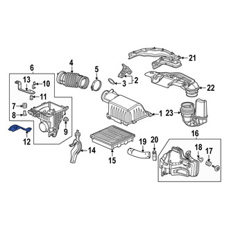 Acura OE - Air Cleaner Bracket