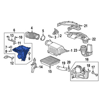 Acura OE - Lower Air Filter Housing