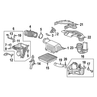Acura OE - Engine / Transaxle - Air Intake