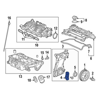 Acura OE - Engine Timing Cover