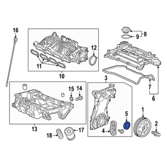 Acura OE - Rear Engine Crankshaft Seal