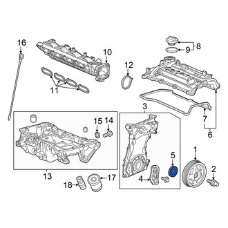 Acura OE - Engine Crankshaft Seal