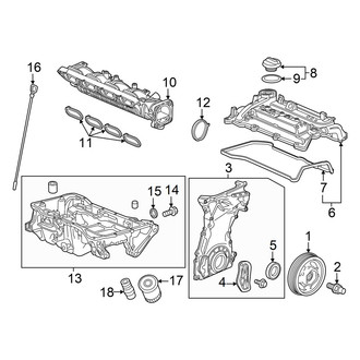 Acura OE - Engine / Transaxle - Engine Parts (2.0L)
