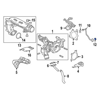 Acura OE - Turbocharger Oil Line Gasket