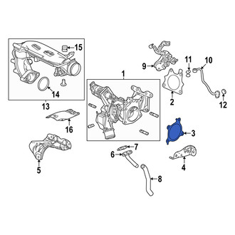 Acura OE - Catalytic Converter Gasket