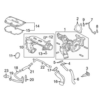 Acura OE - Engine / Transaxle - Turbocharger & Components (2.0L)