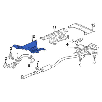 Acura OE - Front Floor Pan Heat Shield