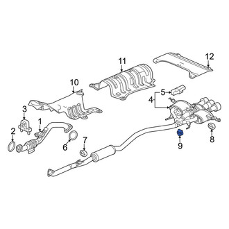 Acura OE - Center Rear Exhaust System Hanger