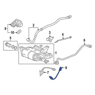 Acura OE - Rear Oxygen Sensor