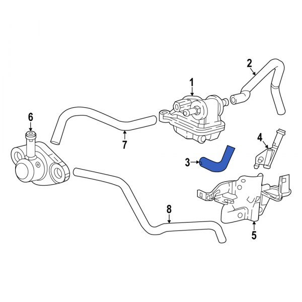 Evaporative Emissions System Lines