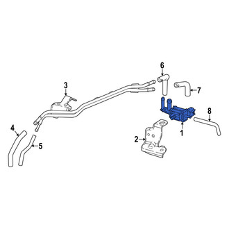 Acura OE - Secondary Air Injection Control Valve