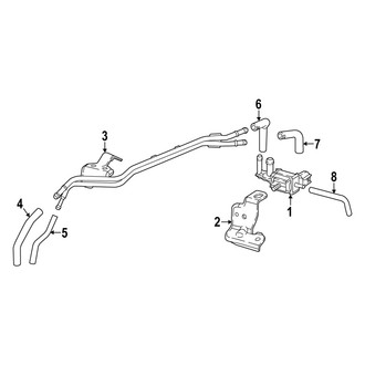 Acura OE - Emission System - Emission Components (Air Bypass Valve)