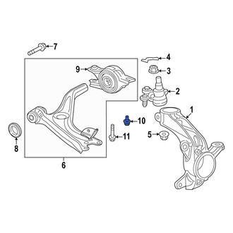 Acura OE - Suspension Control Arm Bolt