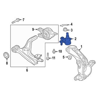 Acura OE - Front Suspension Ball Joint