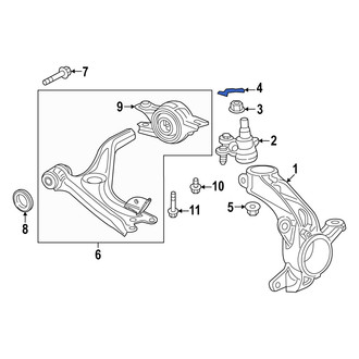 Acura OE - Suspension Ball Joint Lock Pin